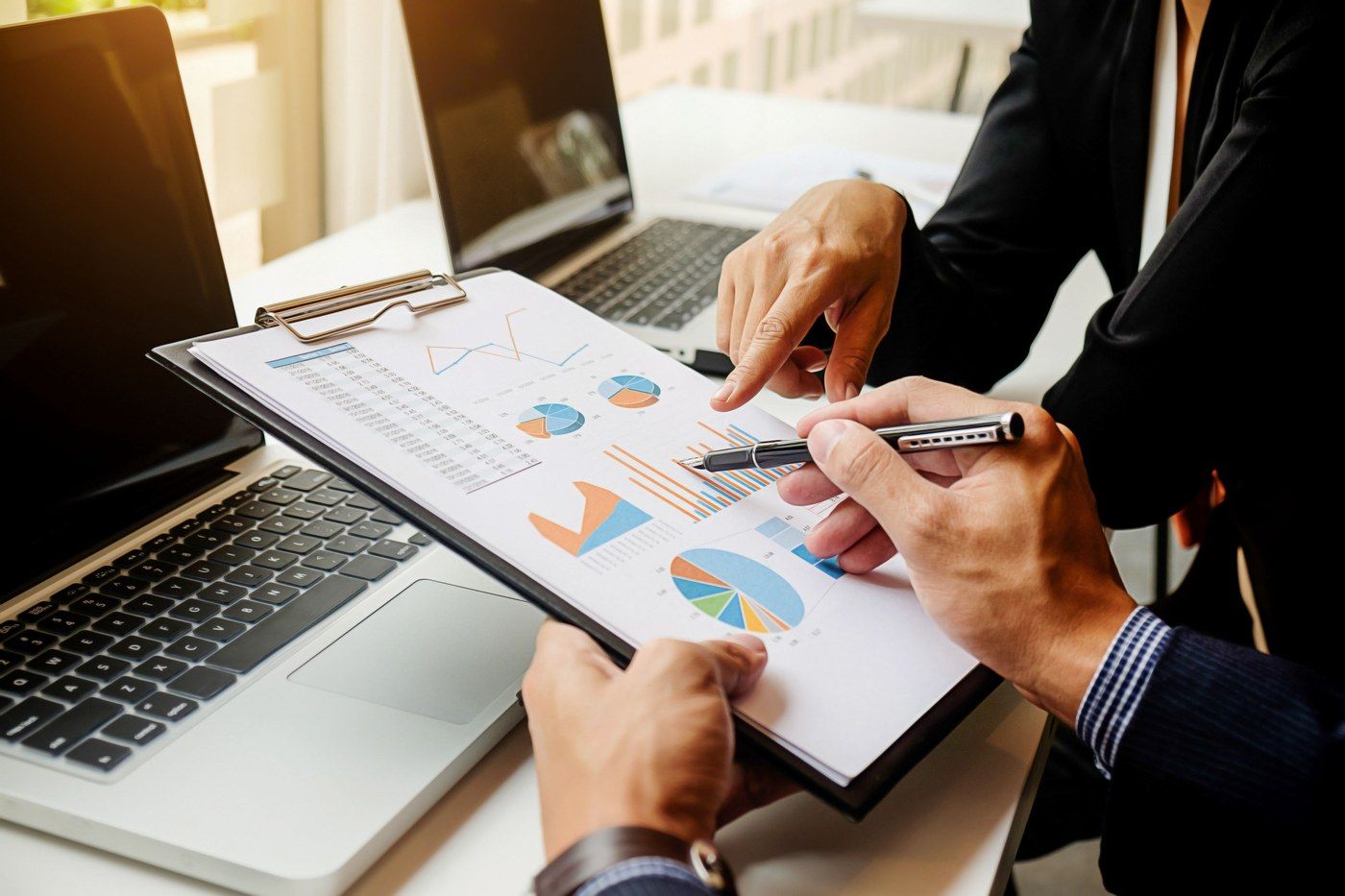 Analyse de graphiques lors d'une mission de conseil